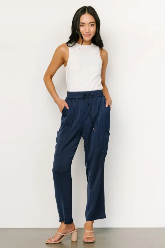 Memphis Pocket Jogger Pants | Navy sold by Baltic Born