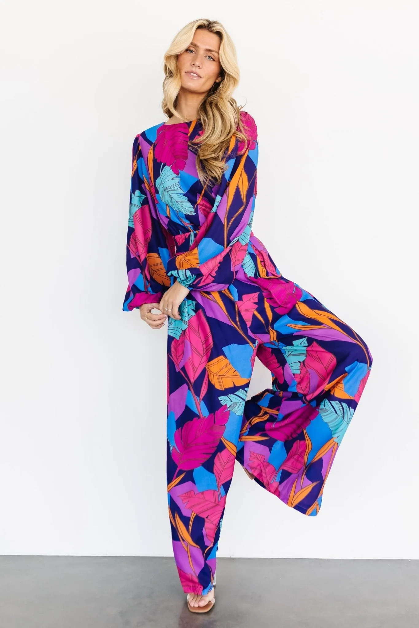 Bacalar Wide Leg Jumpsuit | Multi sold by Baltic Born product image thumbnail 4