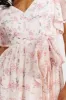 Iris Midi Dress | Blush Floral sold by Baltic Born
