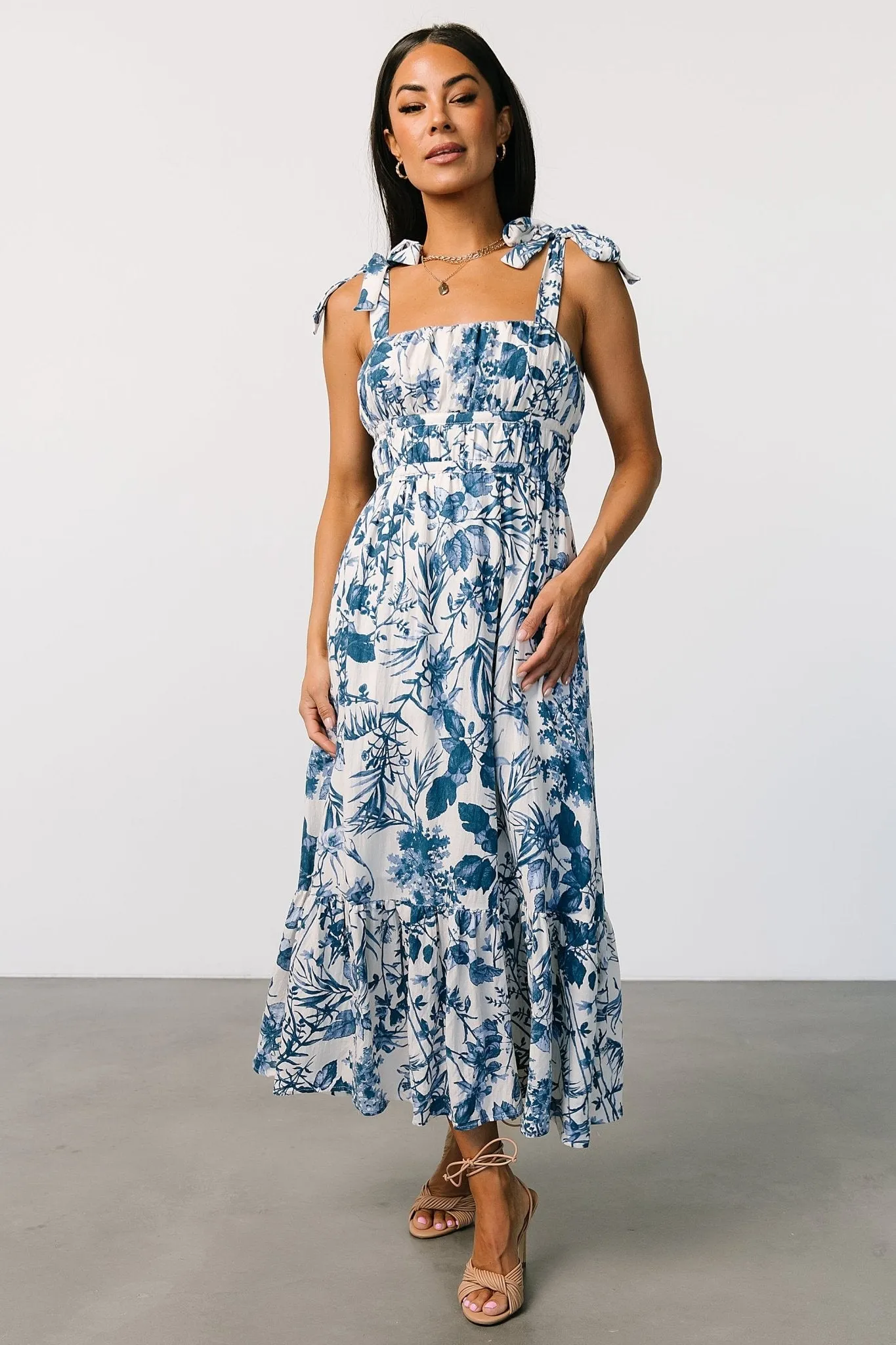 Cherie Midi Dress | Blue Print sold by Baltic Born product image thumbnail 4