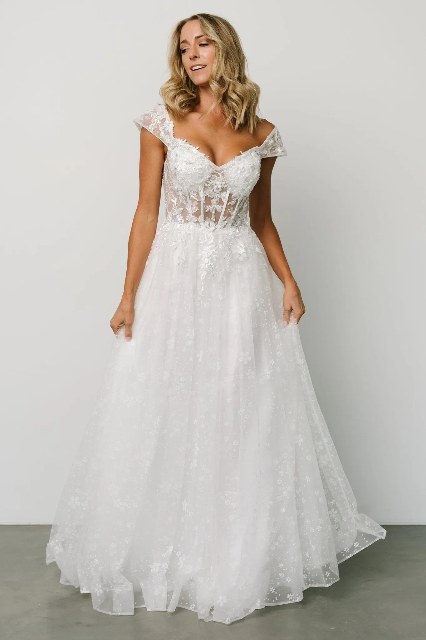 Romance Bridal Gown | White sold by Baltic Born product image thumbnail 5