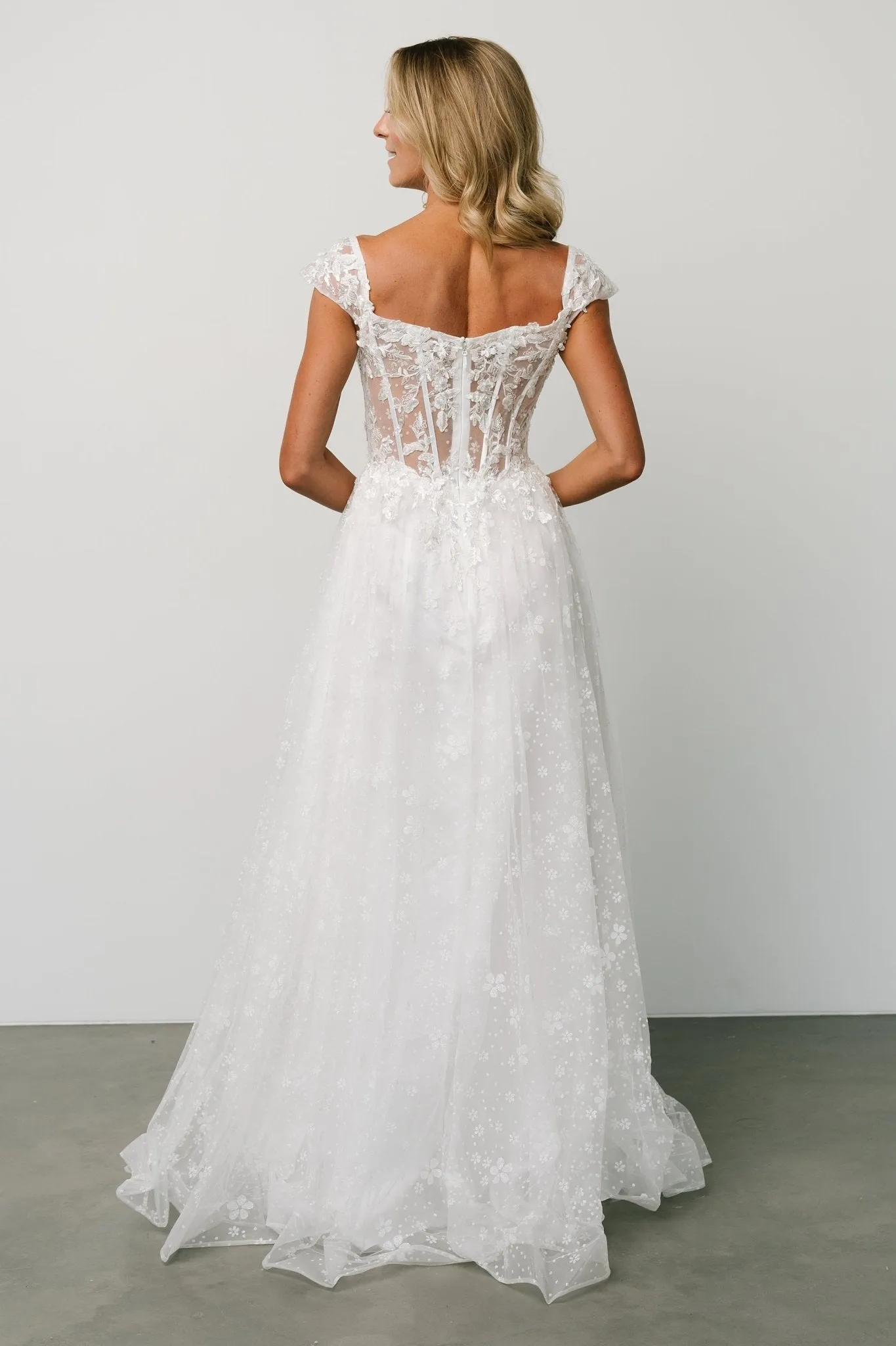 Romance Bridal Gown | White sold by Baltic Born product image thumbnail 4