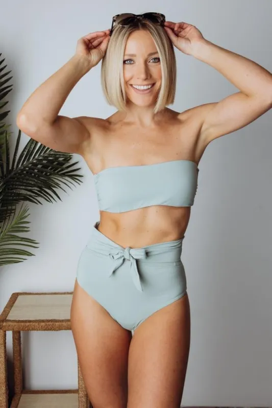 Milos Bikini Top | Sage sold by Baltic Born