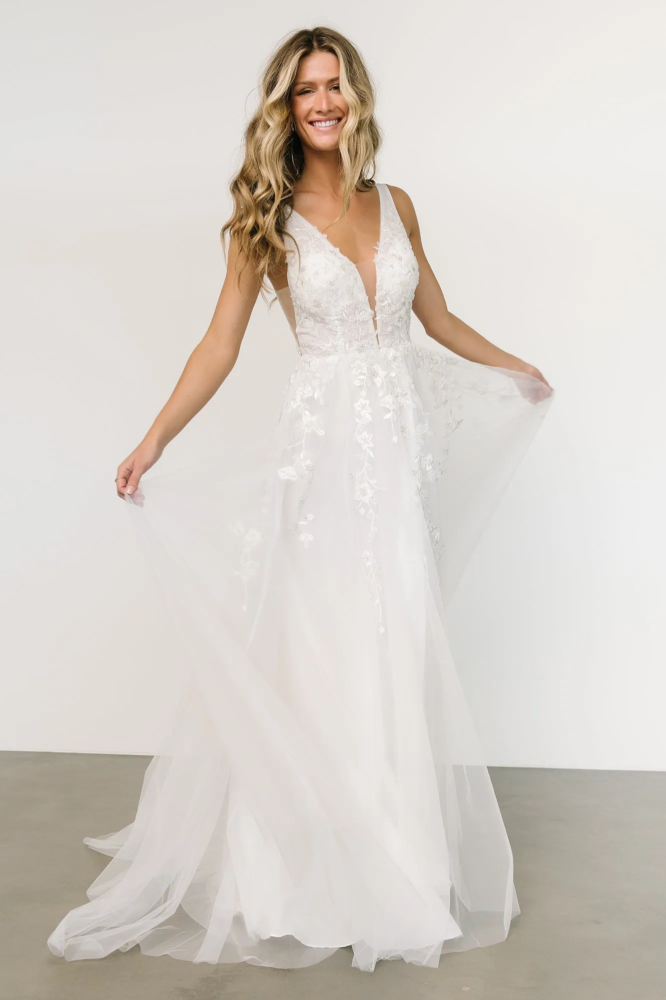 Forever Tulle Bridal Gown | Off White sold by Baltic Born product image thumbnail 5