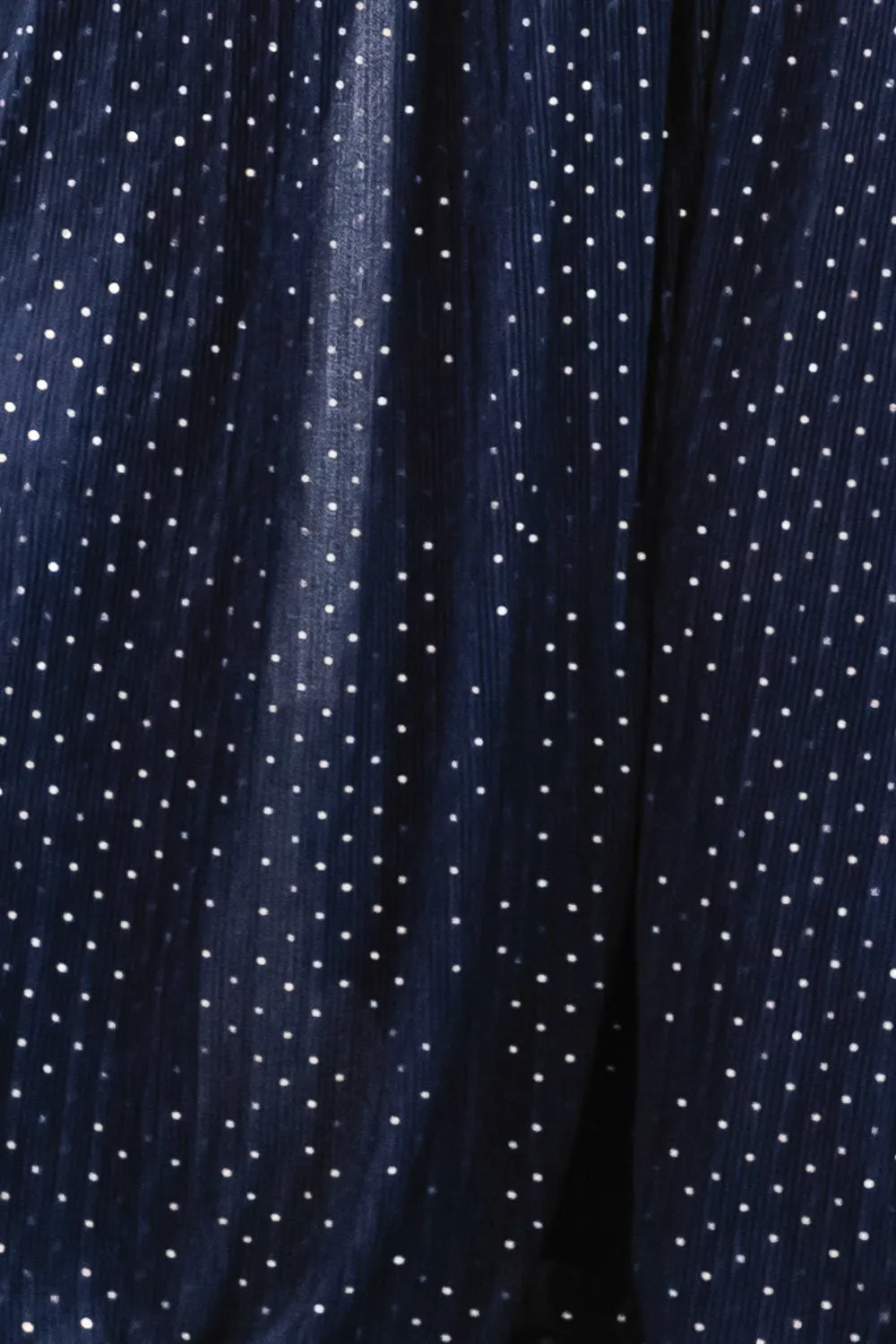 Fabric Swatch - Grace Sparkle | Navy sold by Baltic Born