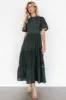Loveland Geo Lace Maxi Dress | Dark Green sold by Baltic Born