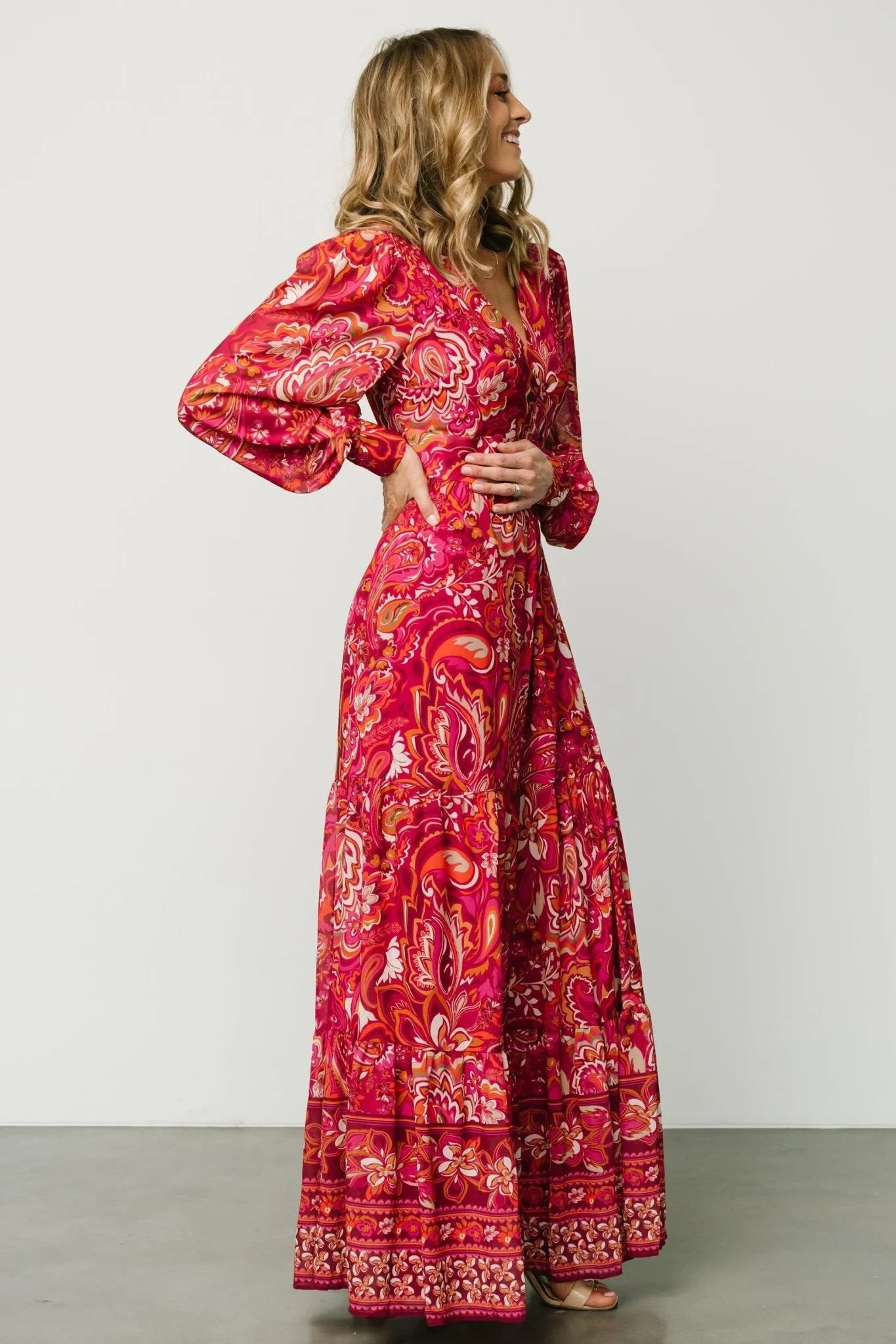 Layton Maxi Dress | Multi Print sold by Baltic Born product image thumbnail 3