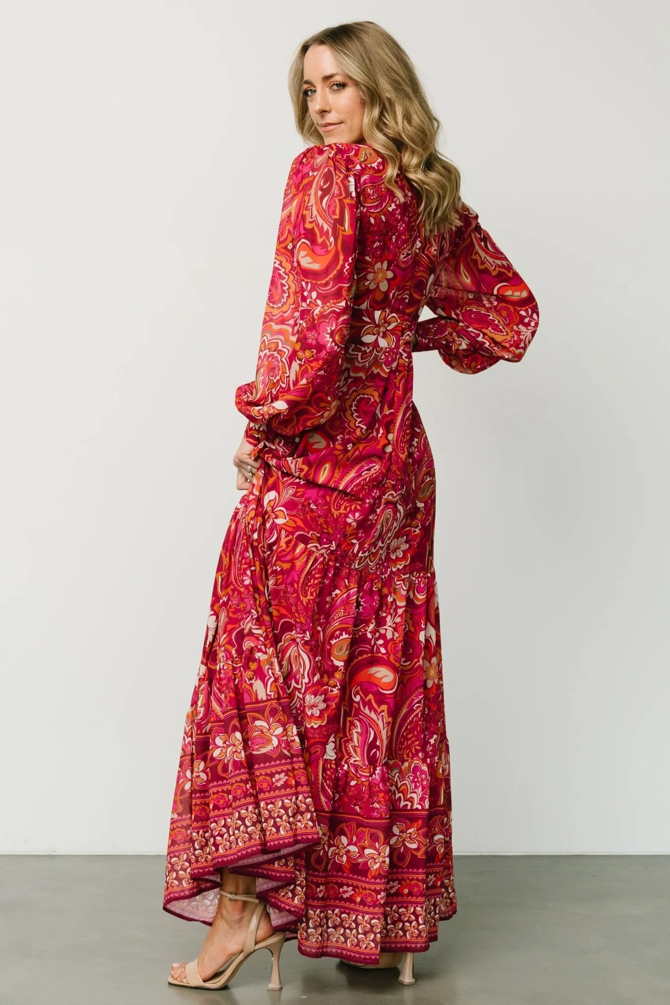 Layton Maxi Dress | Multi Print sold by Baltic Born product image thumbnail 4