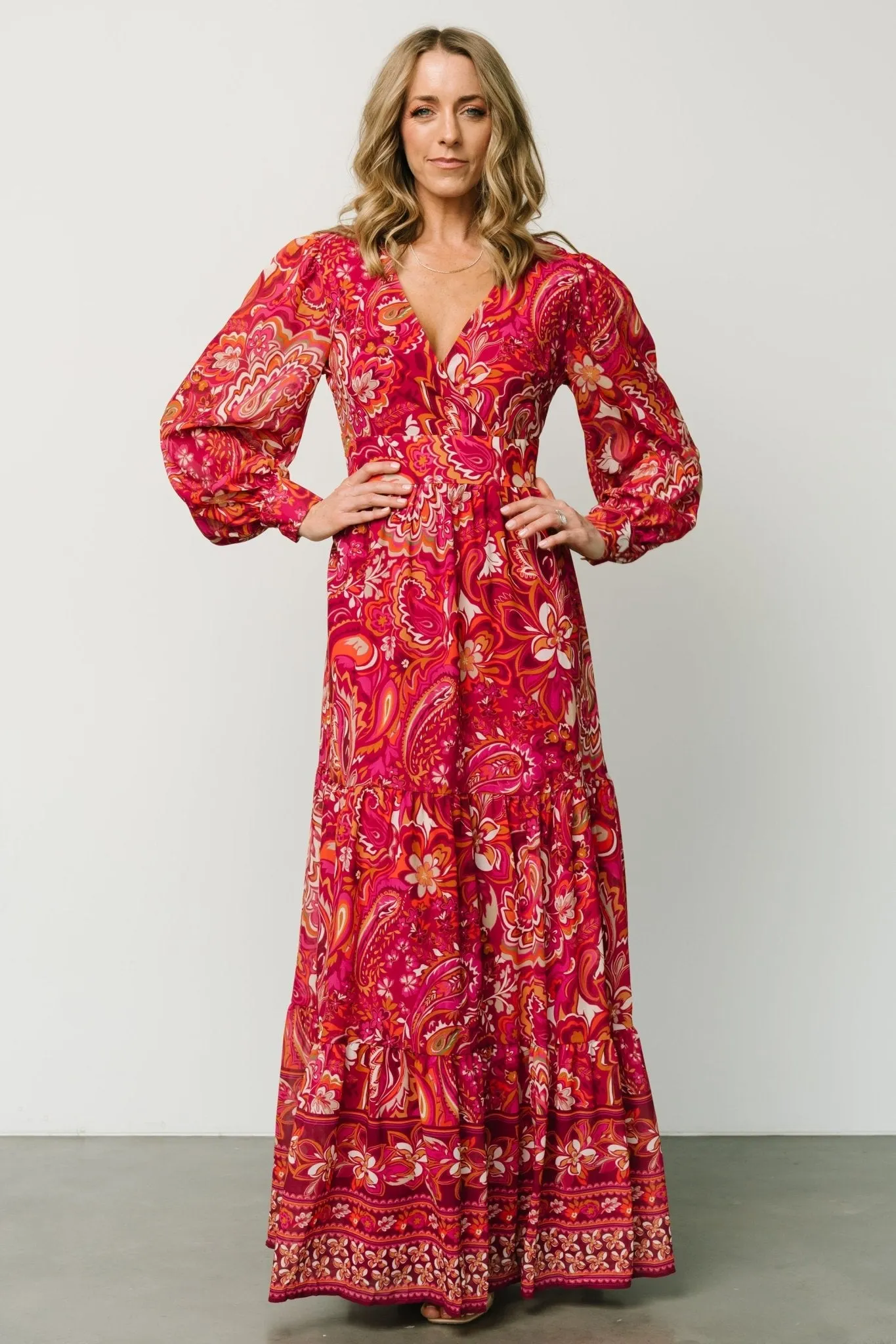 Layton Maxi Dress | Multi Print sold by Baltic Born