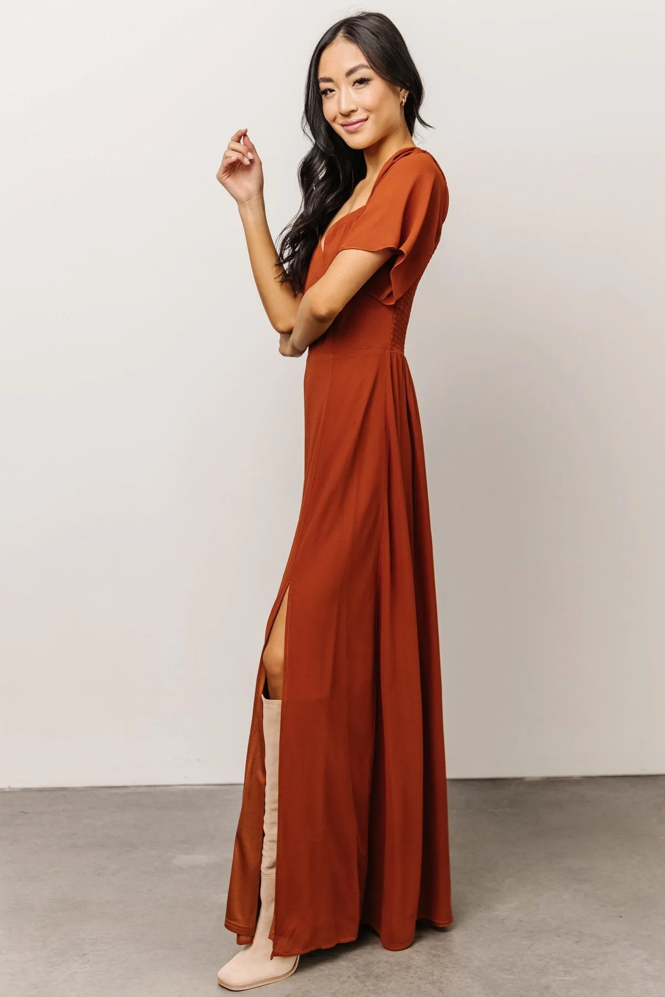Sierra Sweetheart Maxi Dress | Spice sold by Baltic Born product image thumbnail 5