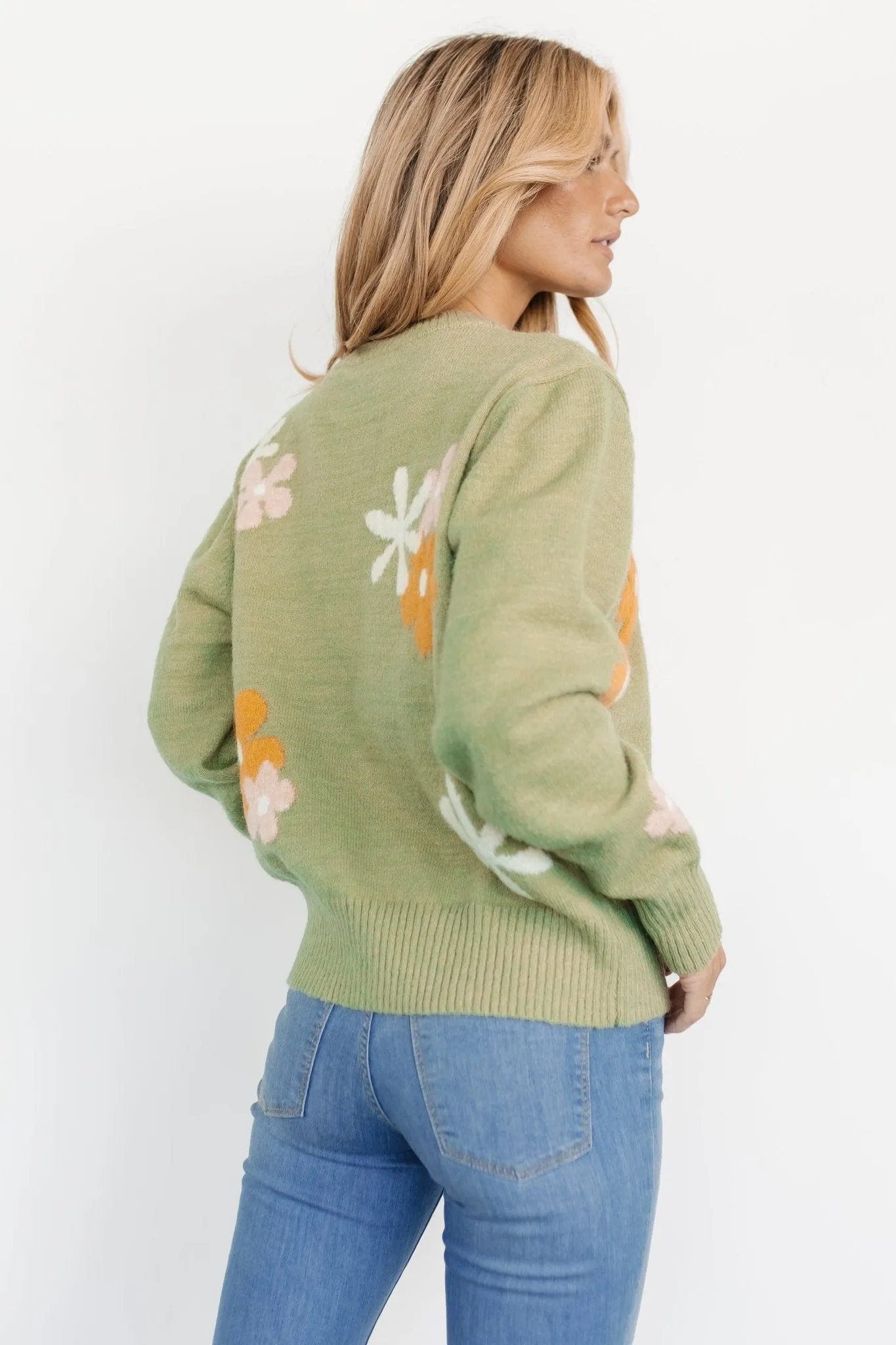 Roxy Sweater | Sage Flower sold by Baltic Born product image thumbnail 3