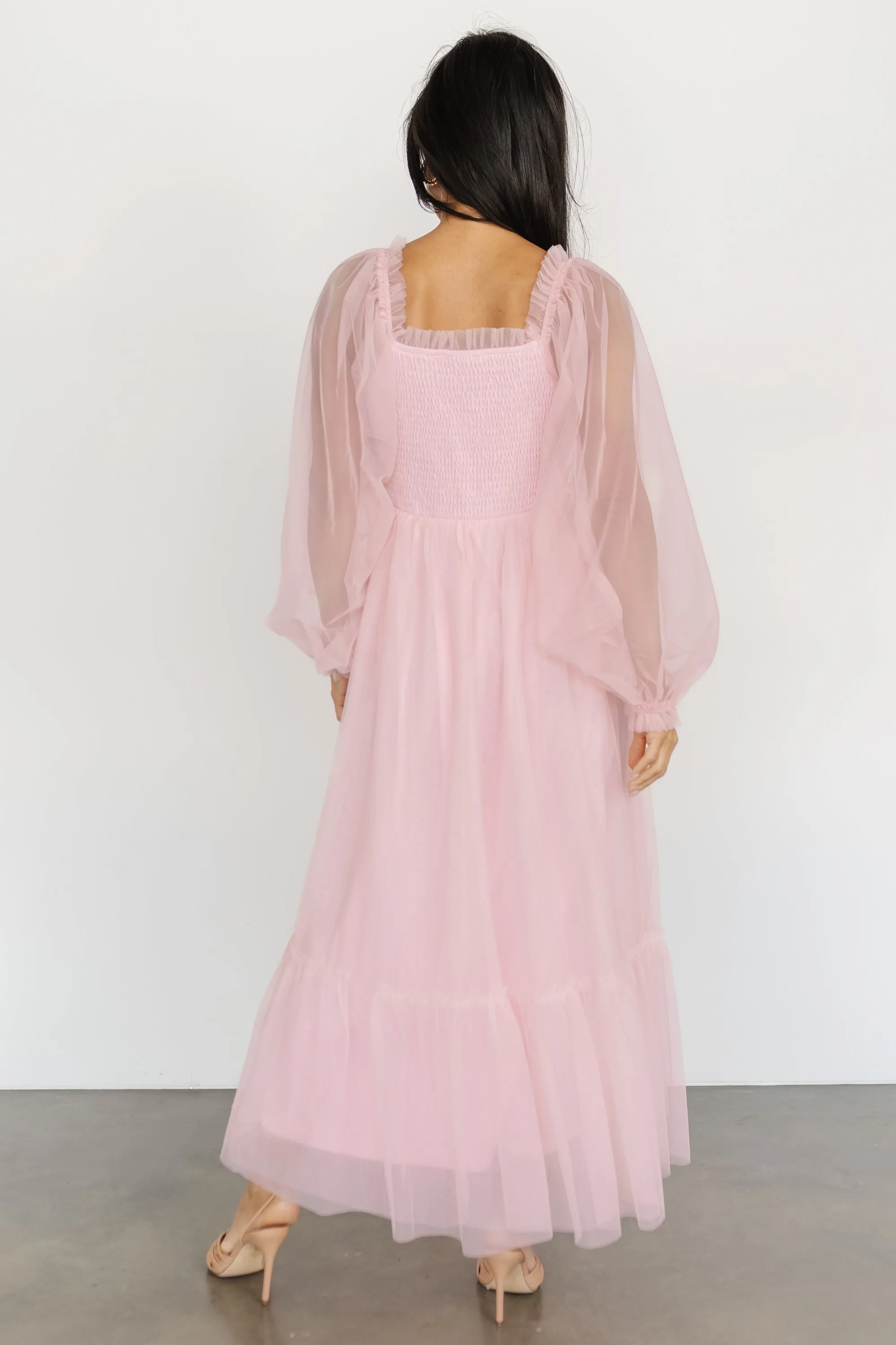 Cleobelle Maxi Dress | Rosy Pink sold by Baltic Born product image thumbnail 4