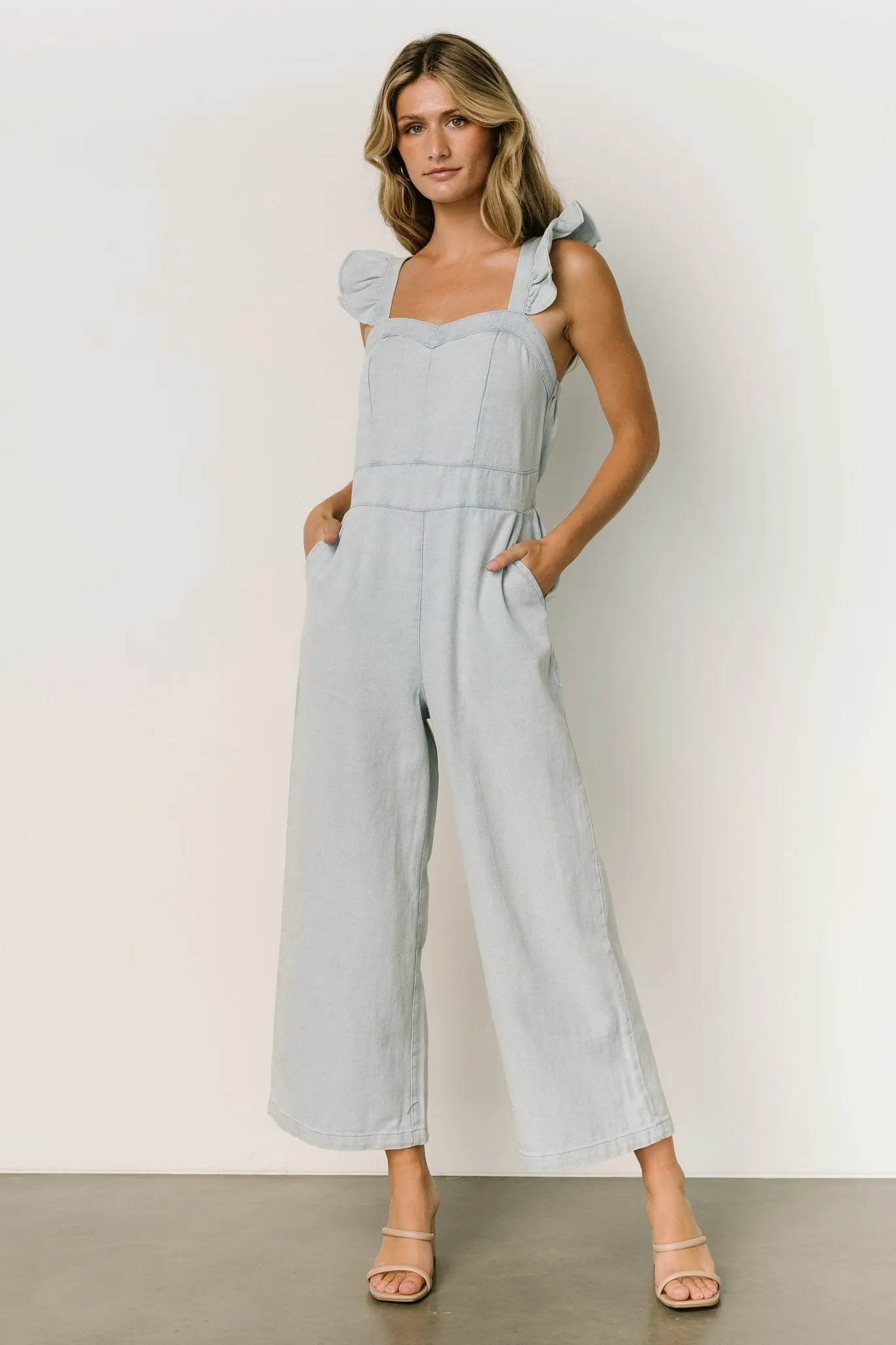 Madison Denim Jumpsuit | Blue sold by Baltic Born product image thumbnail 2