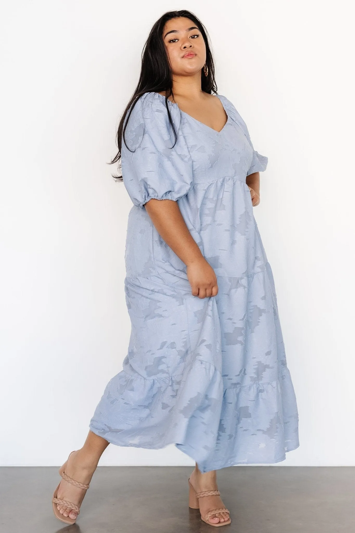 Hayward Dress | Dusty Blue sold by Baltic Born product image thumbnail 4