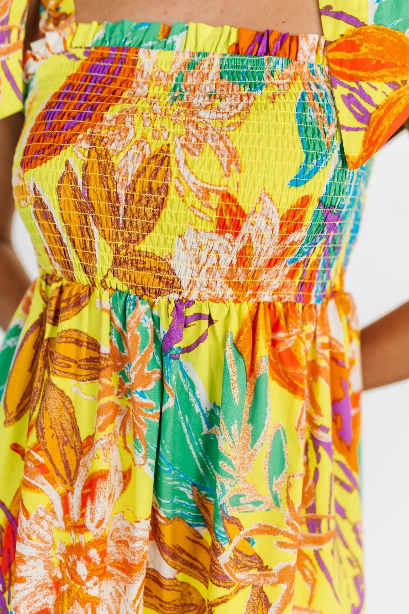 Lolita Maxi Dress | Yellow Multi sold by Baltic Born product image thumbnail 2