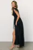 Annika Sequin Mesh Maxi Dress | Navy sold by Baltic Born