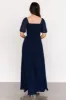 Sierra Sweetheart Maxi Dress | Navy sold by Baltic Born