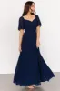 Sierra Sweetheart Maxi Dress | Navy sold by Baltic Born