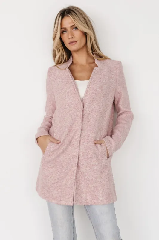 Knoll Notch Jacket | Vintage Rose sold by Baltic Born