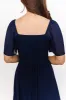 Sierra Sweetheart Maxi Dress | Navy sold by Baltic Born