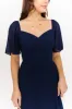 Sierra Sweetheart Maxi Dress | Navy sold by Baltic Born
