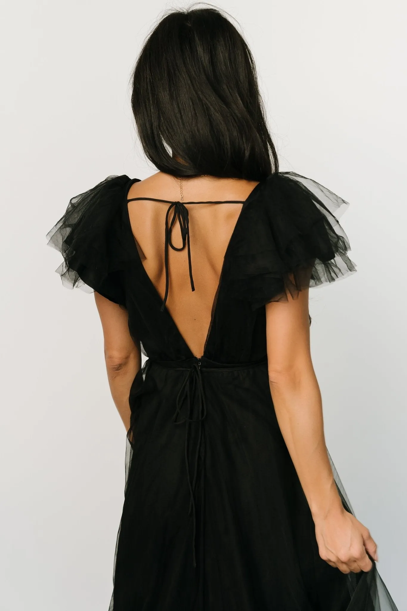 Annabella Tulle Dress | Black sold by Baltic Born product image thumbnail 2