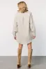 Andres Button Shirt Dress | Light Sage sold by Baltic Born