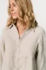 Andres Button Shirt Dress | Light Sage sold by Baltic Born