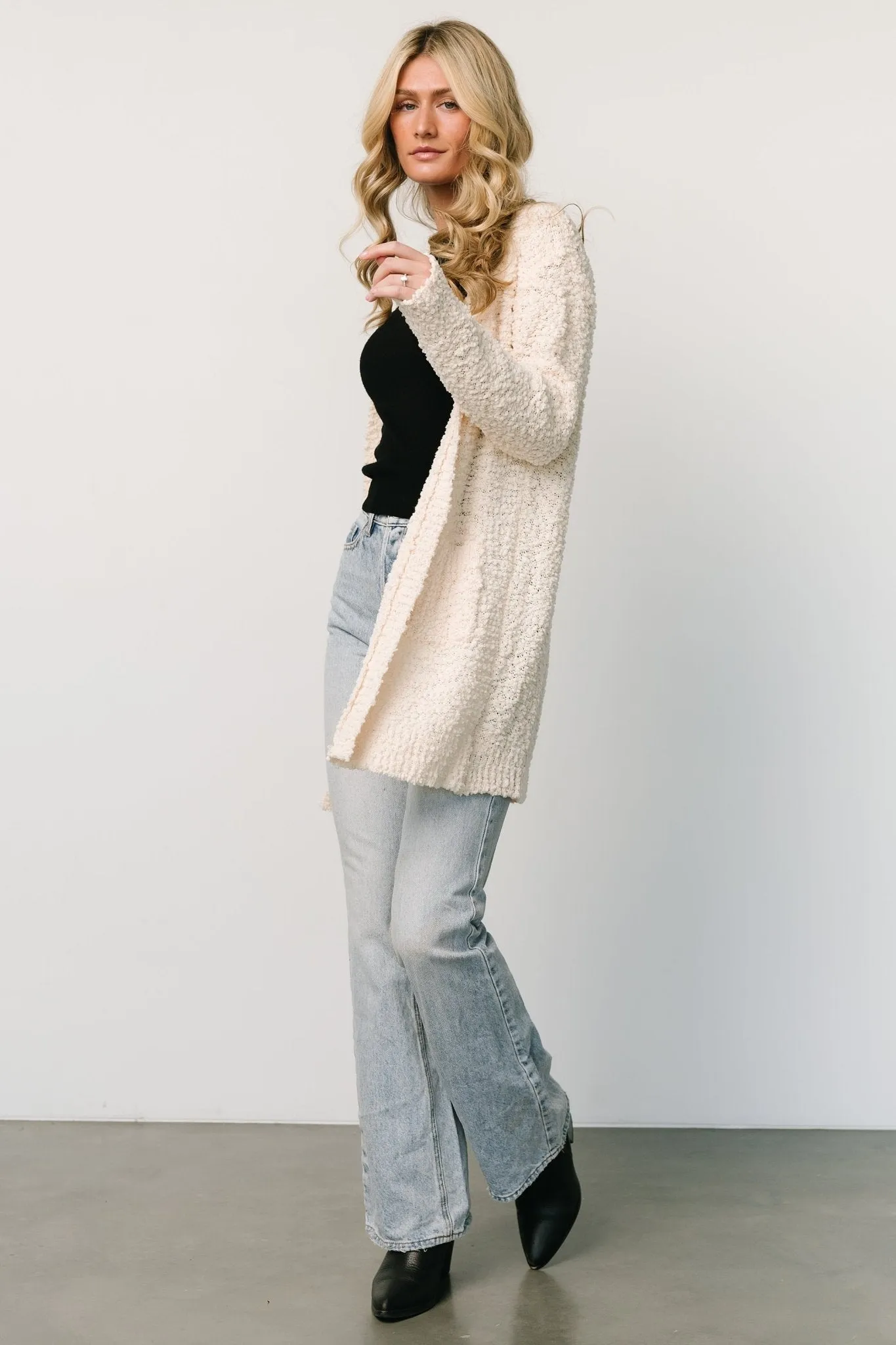 Oxford Pocket Cardigan | Cream sold by Baltic Born product image thumbnail 3
