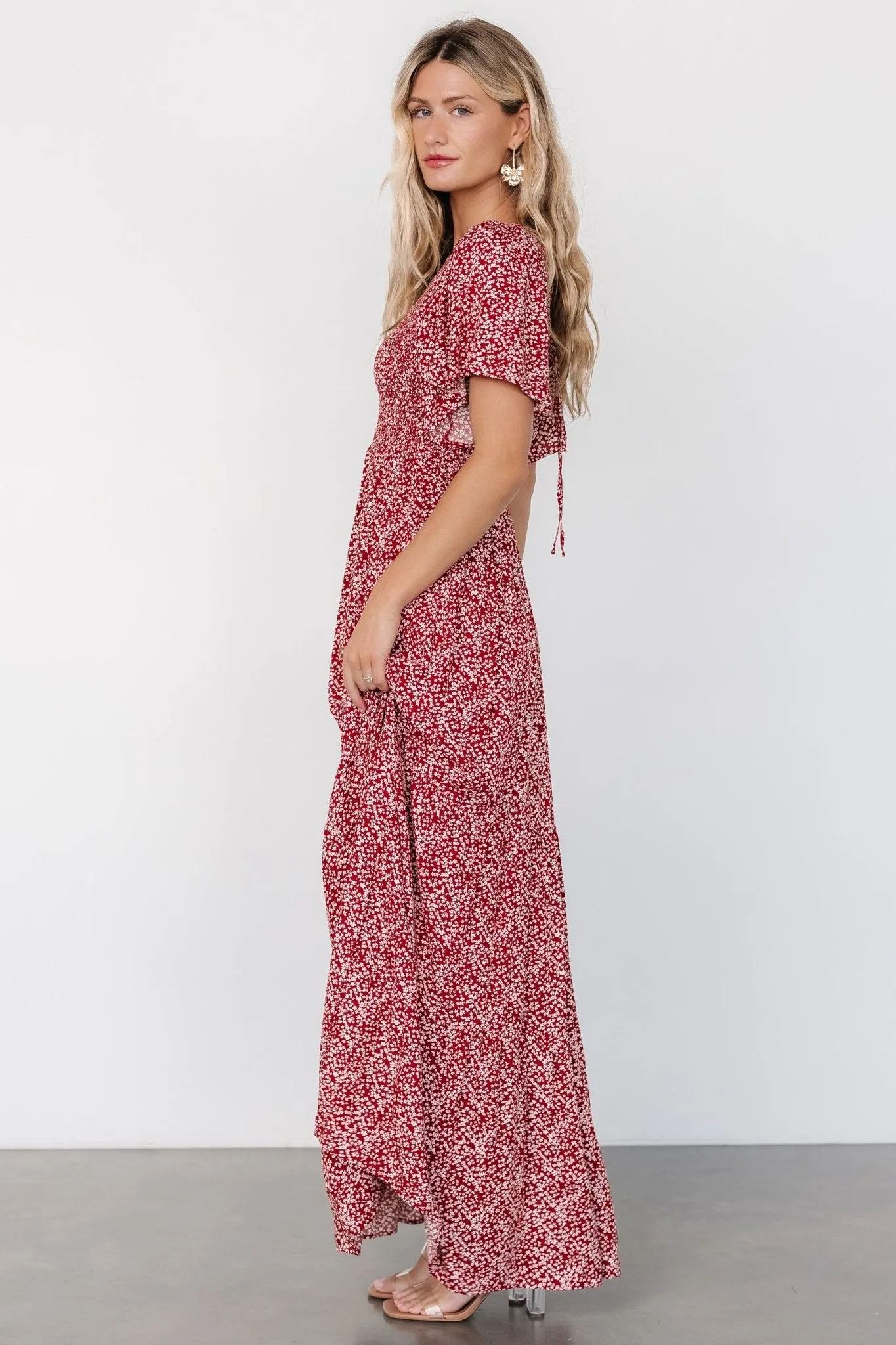 Eliza Maxi Dress | Rust Print sold by Baltic Born product image thumbnail 3