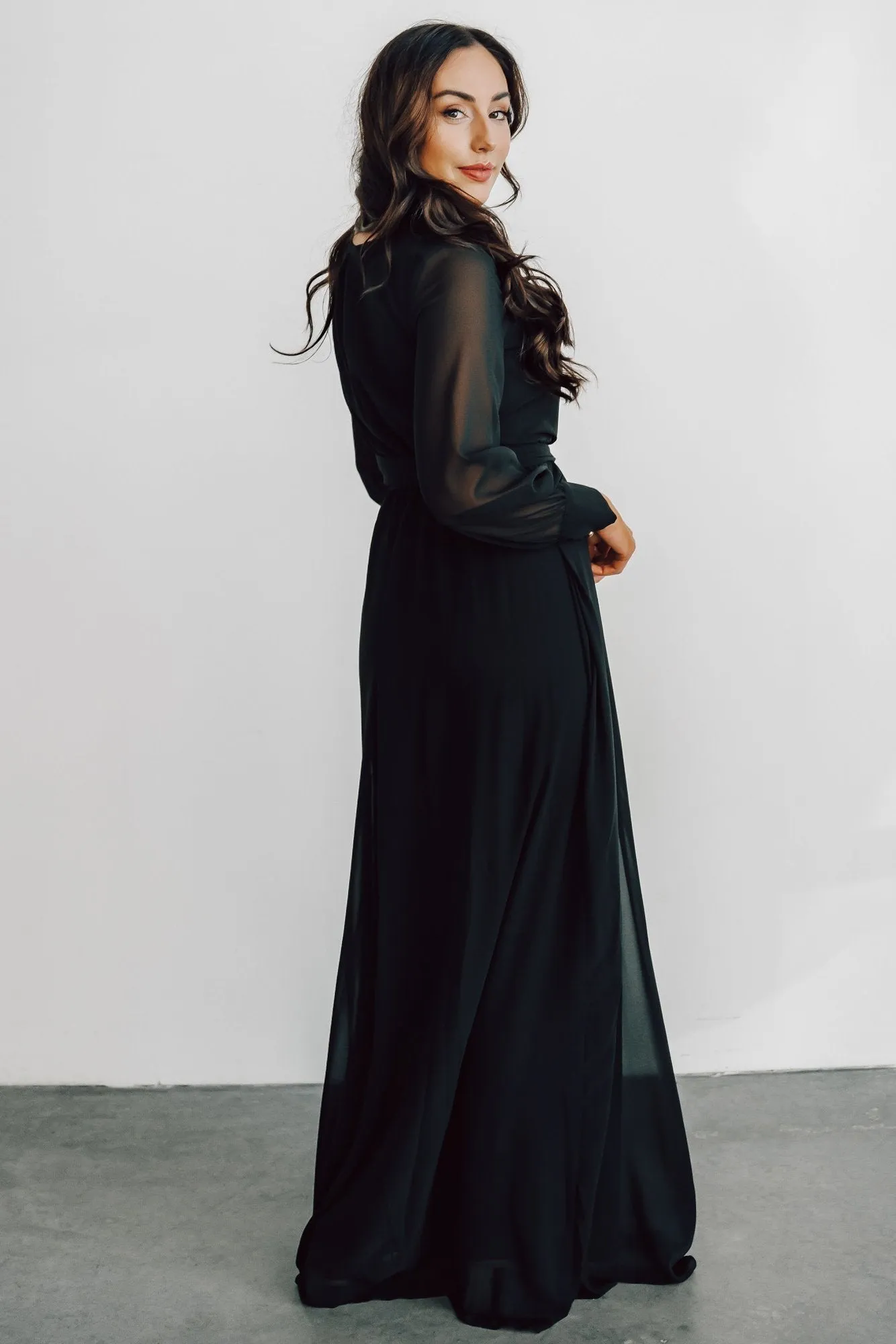 Lydia Maxi Dress | Black sold by Baltic Born product image thumbnail 4