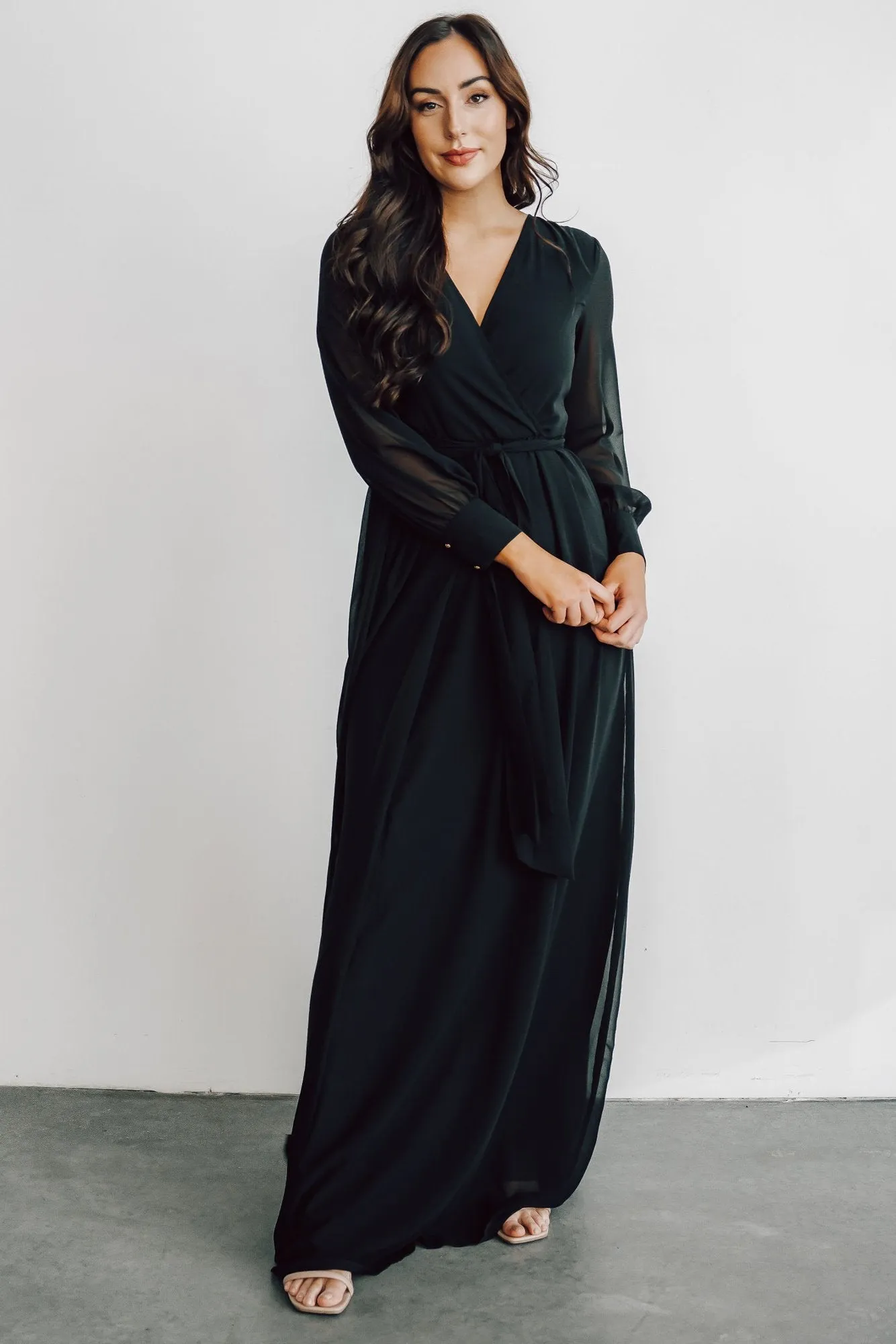 Lydia Maxi Dress | Black sold by Baltic Born product image thumbnail 5