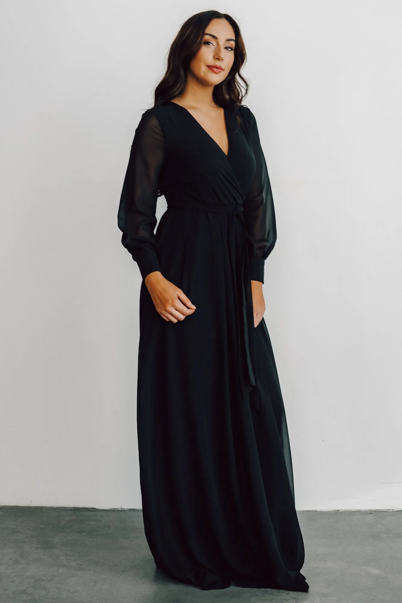 Lydia Maxi Dress | Black sold by Baltic Born product image thumbnail 3