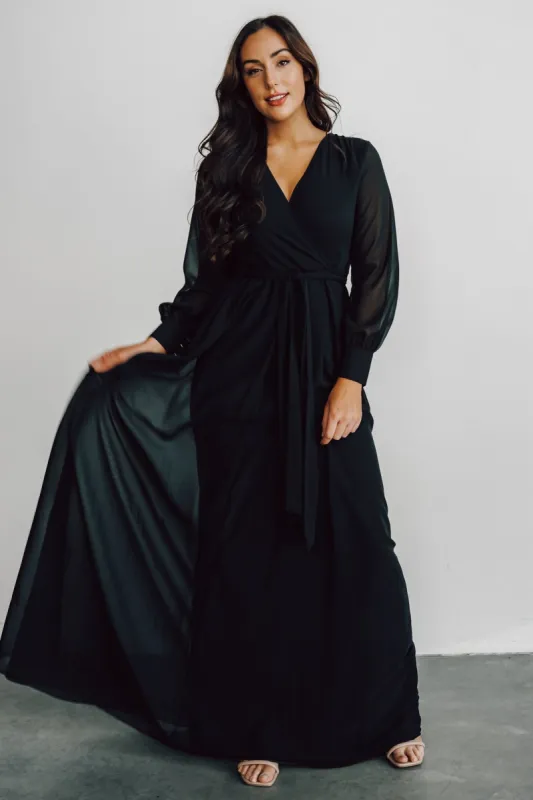 Lydia Maxi Dress | Black sold by Baltic Born