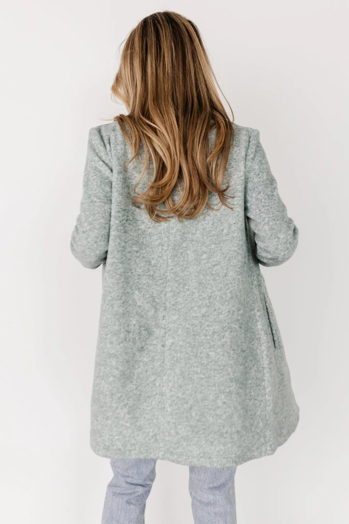 Knoll Notch Jacket | Heather Sage sold by Baltic Born product image thumbnail 4