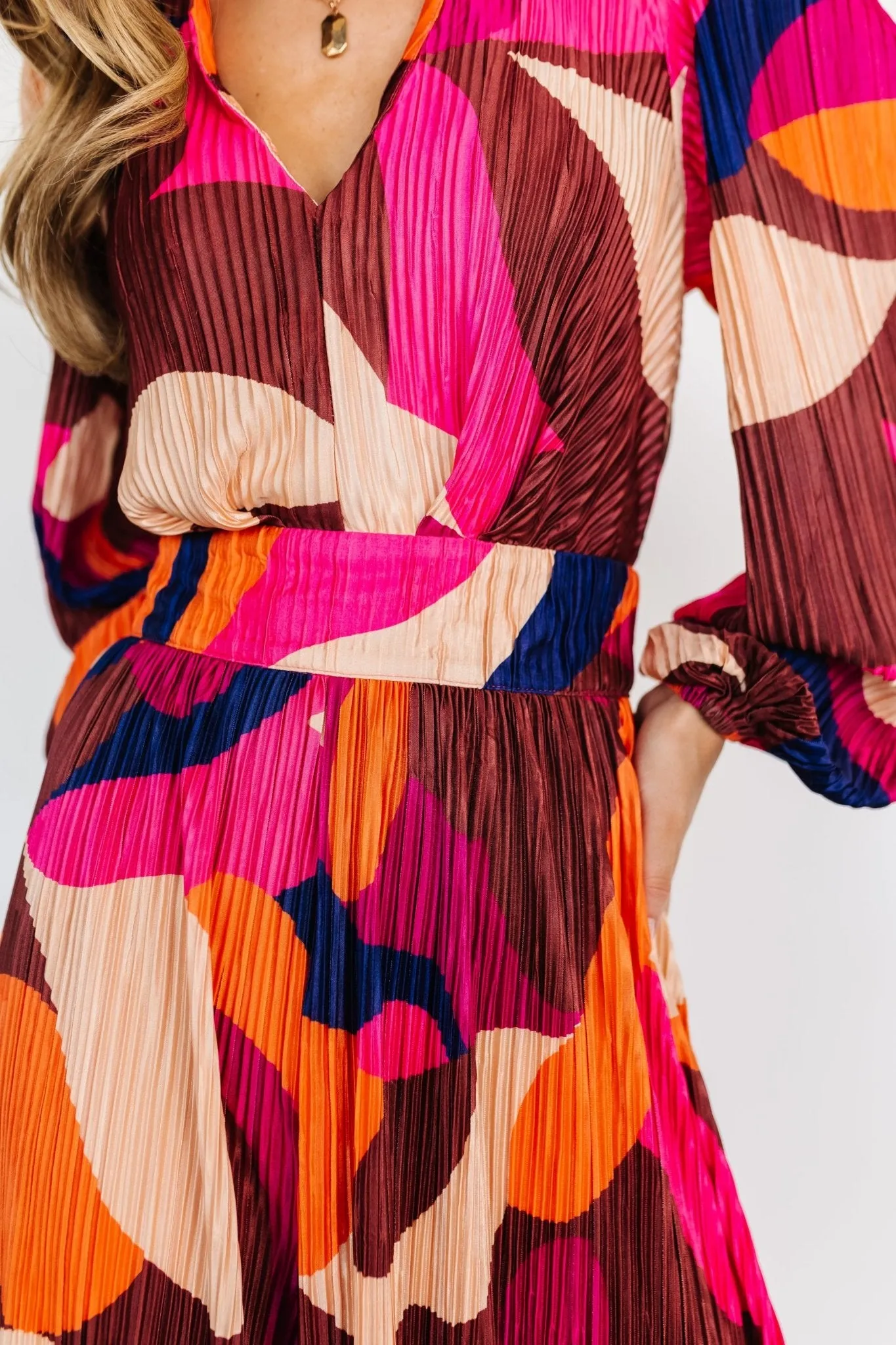 Fran Pleated Jumpsuit | Multi sold by Baltic Born product image thumbnail 2