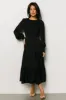Stockholm Smocked Dress | Black sold by Baltic Born