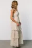 Marigold Tiered Maxi Dress | Yellow Floral sold by Baltic Born