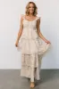 Marigold Tiered Maxi Dress | Yellow Floral sold by Baltic Born