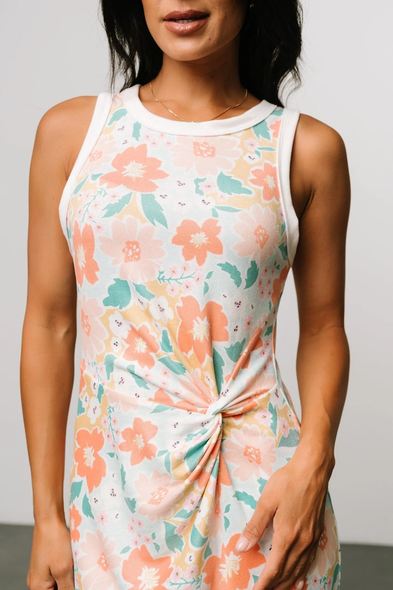 Fresno Tank Maxi Dress | Multi Floral sold by Baltic Born product image thumbnail 2