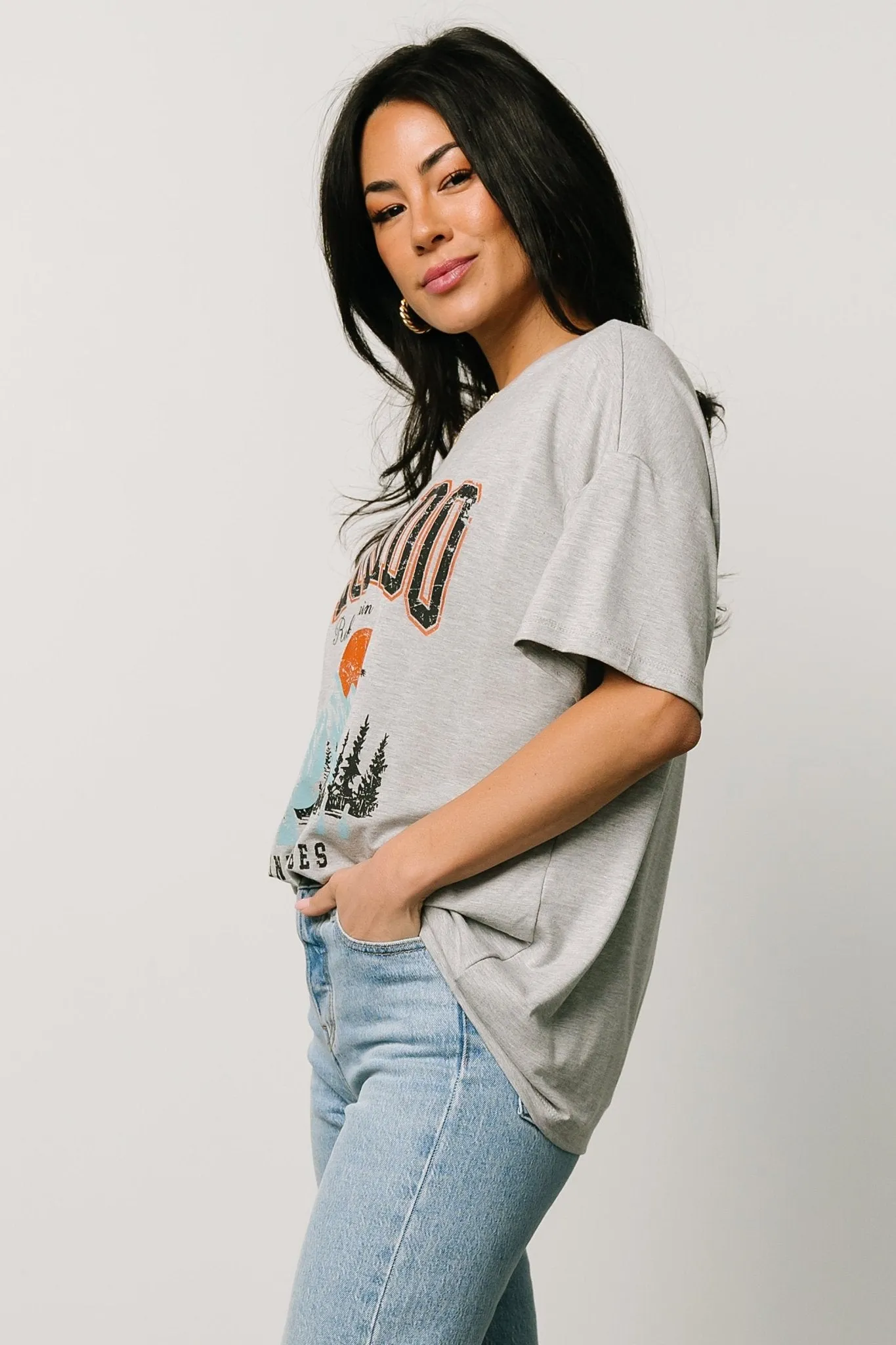 Colorado Relaxed Graphic Tee | Heather Gray sold by Baltic Born product image thumbnail 3