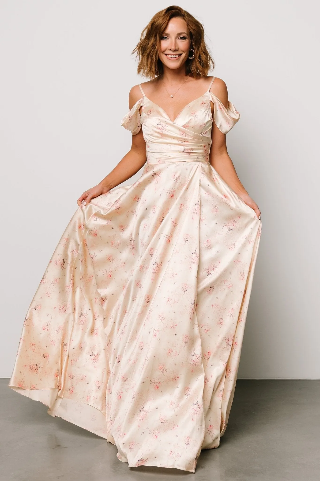 Clairemont Gown | Pale Gold sold by Baltic Born
