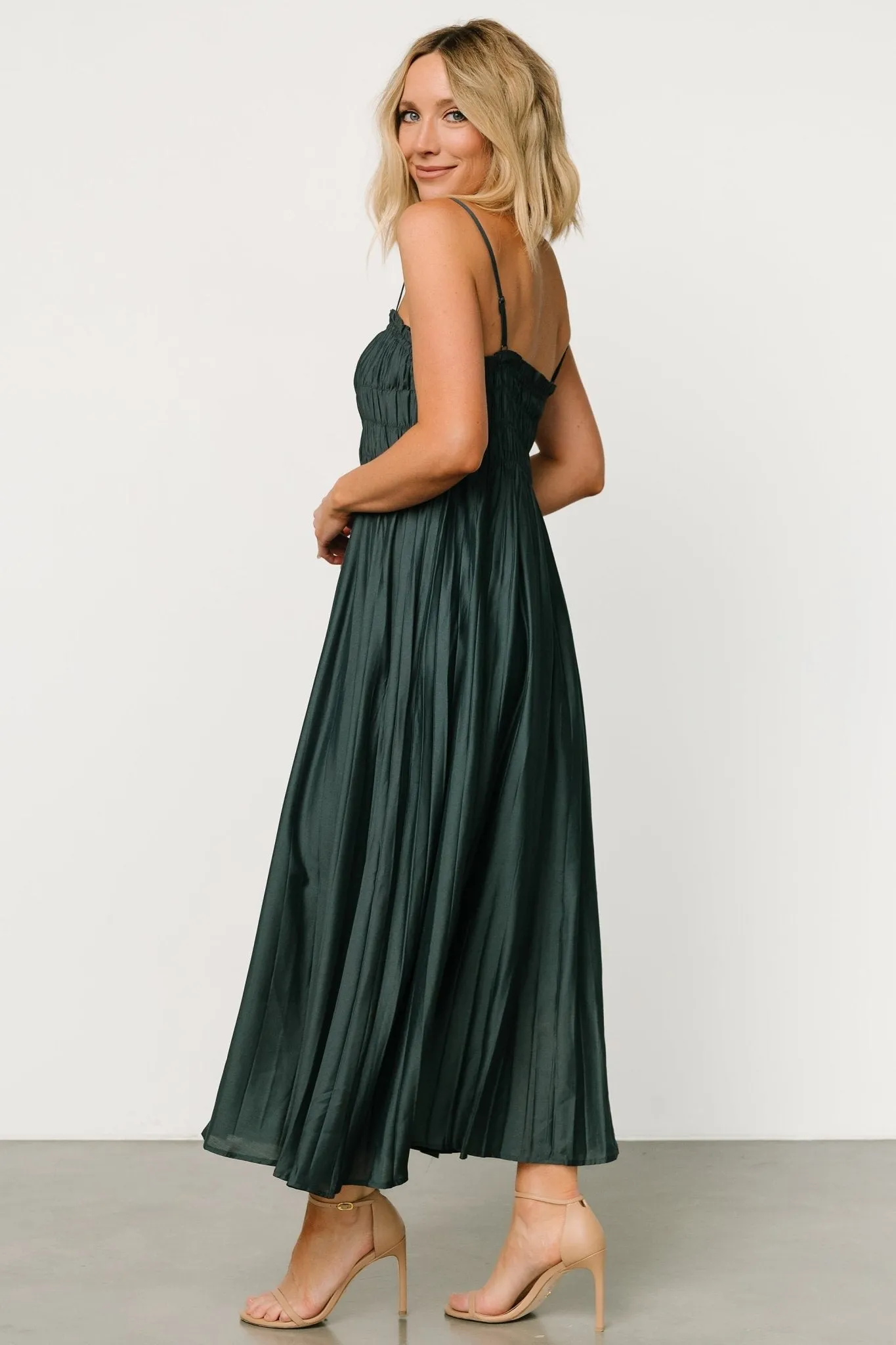 Hattie Maxi Dress | Dark Jade sold by Baltic Born product image thumbnail 3