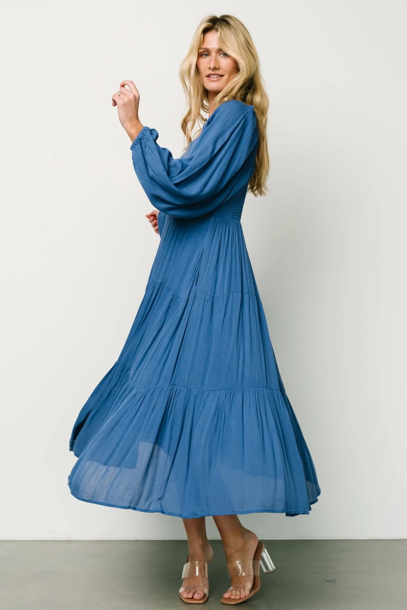 Rachelle Maxi Dress | Cobalt sold by Baltic Born product image thumbnail 3
