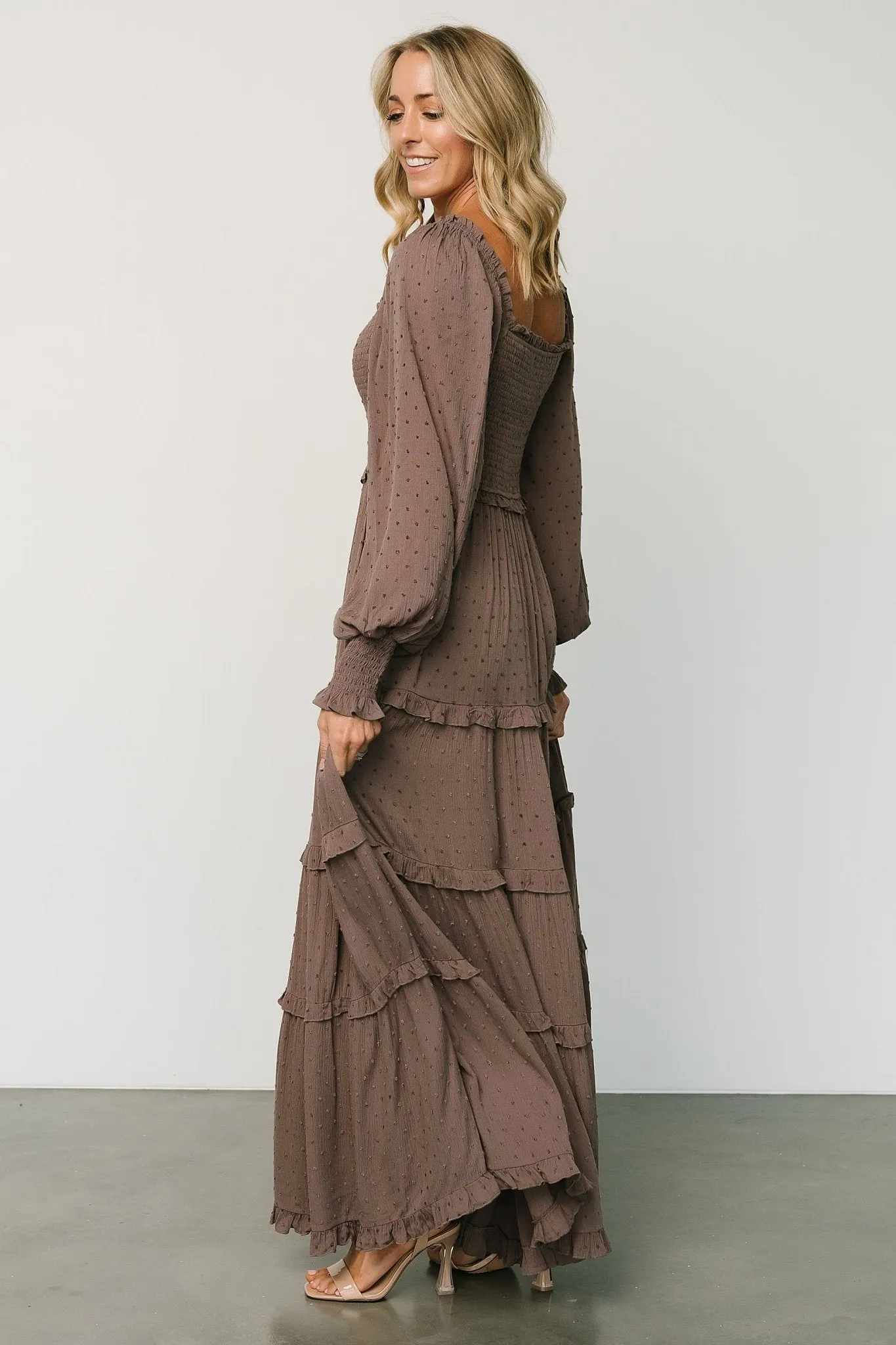 blue low back maxi dress Low Back Maxi Dress - Lapis Blue