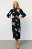 Karalie Maxi Dress | Navy Floral sold by Baltic Born