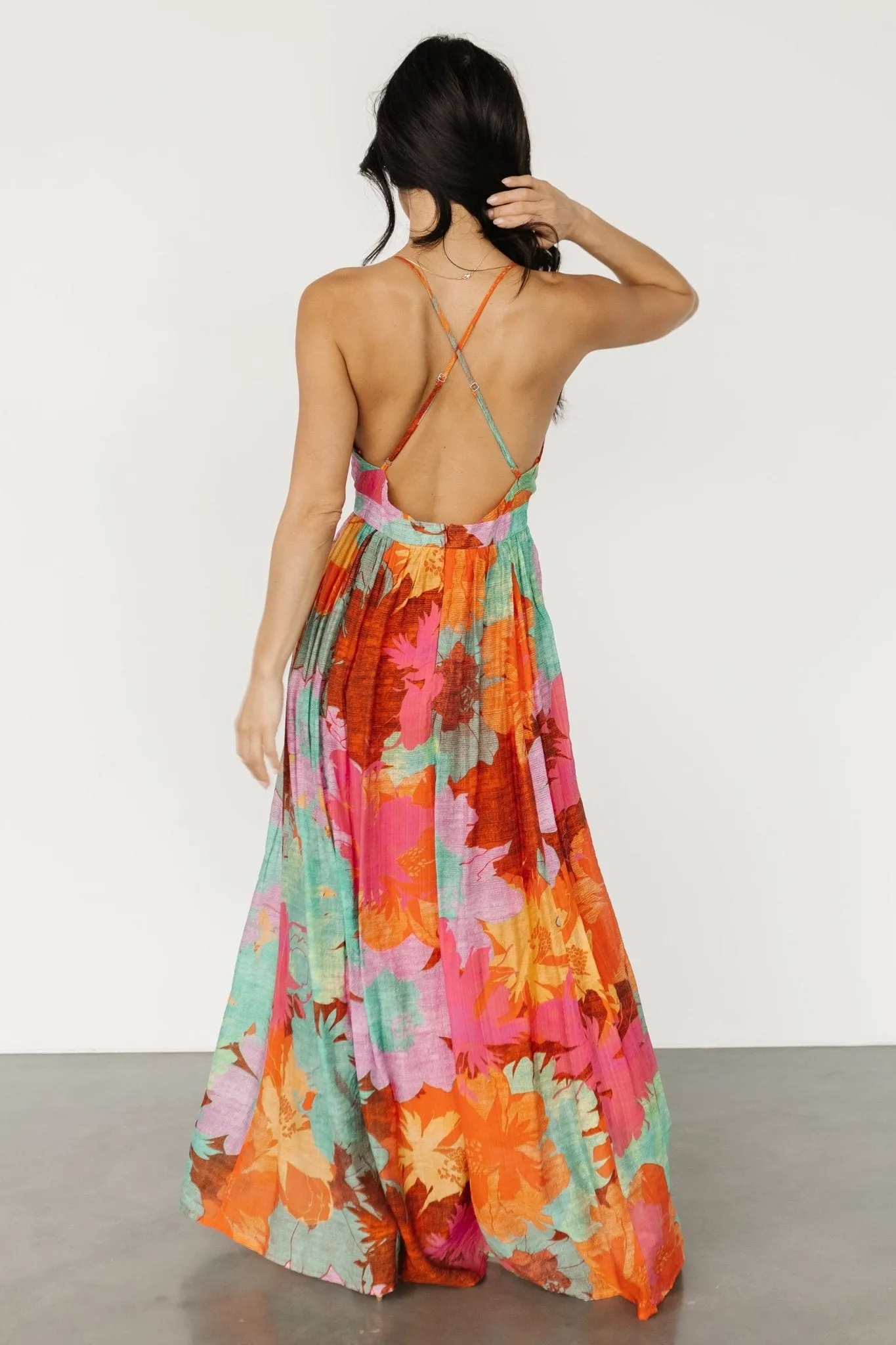 Miramar Maxi Dress | Multi Print sold by Baltic Born product image thumbnail 4