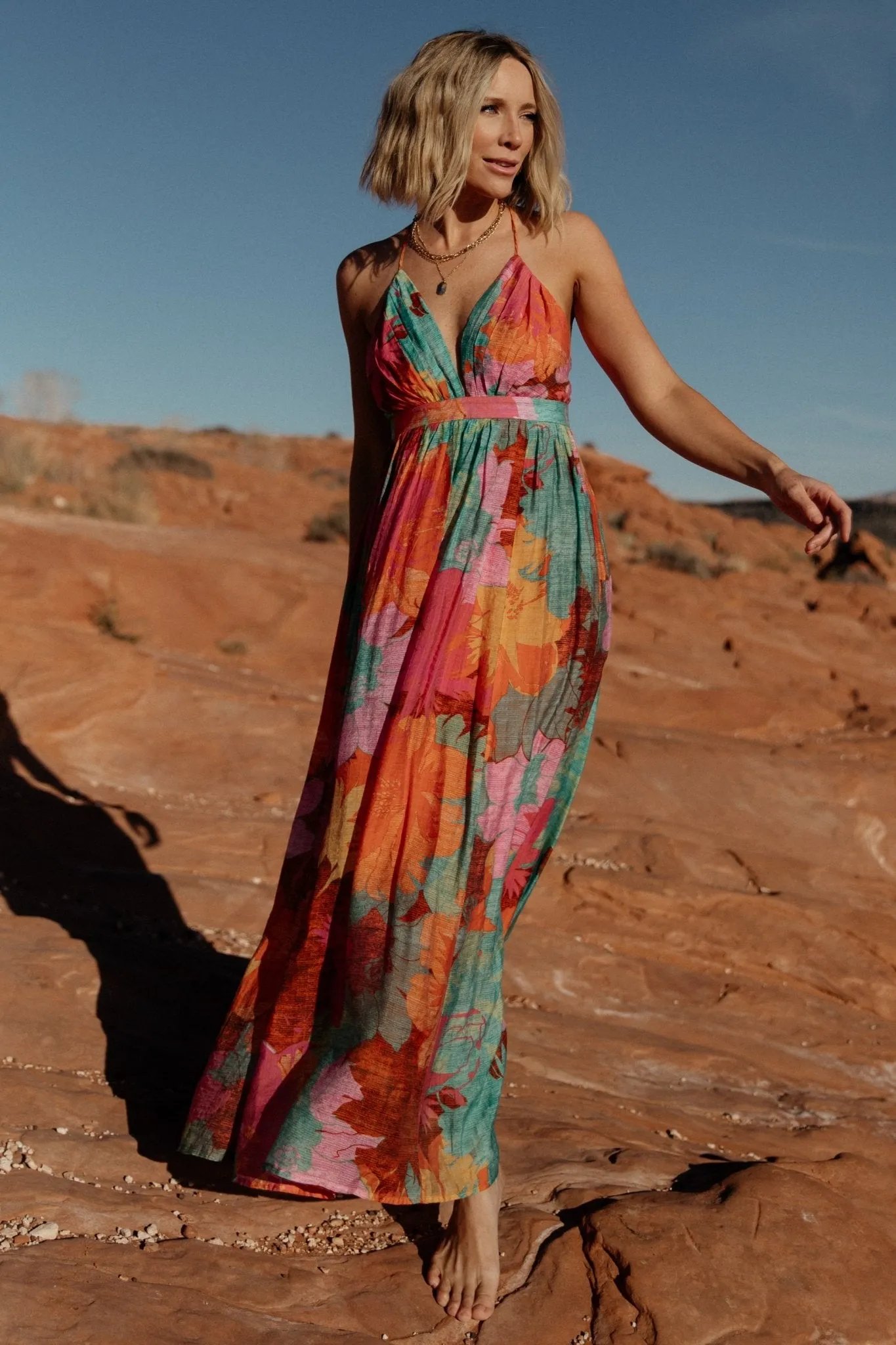 Miramar Maxi Dress | Multi Print sold by Baltic Born product image thumbnail 5