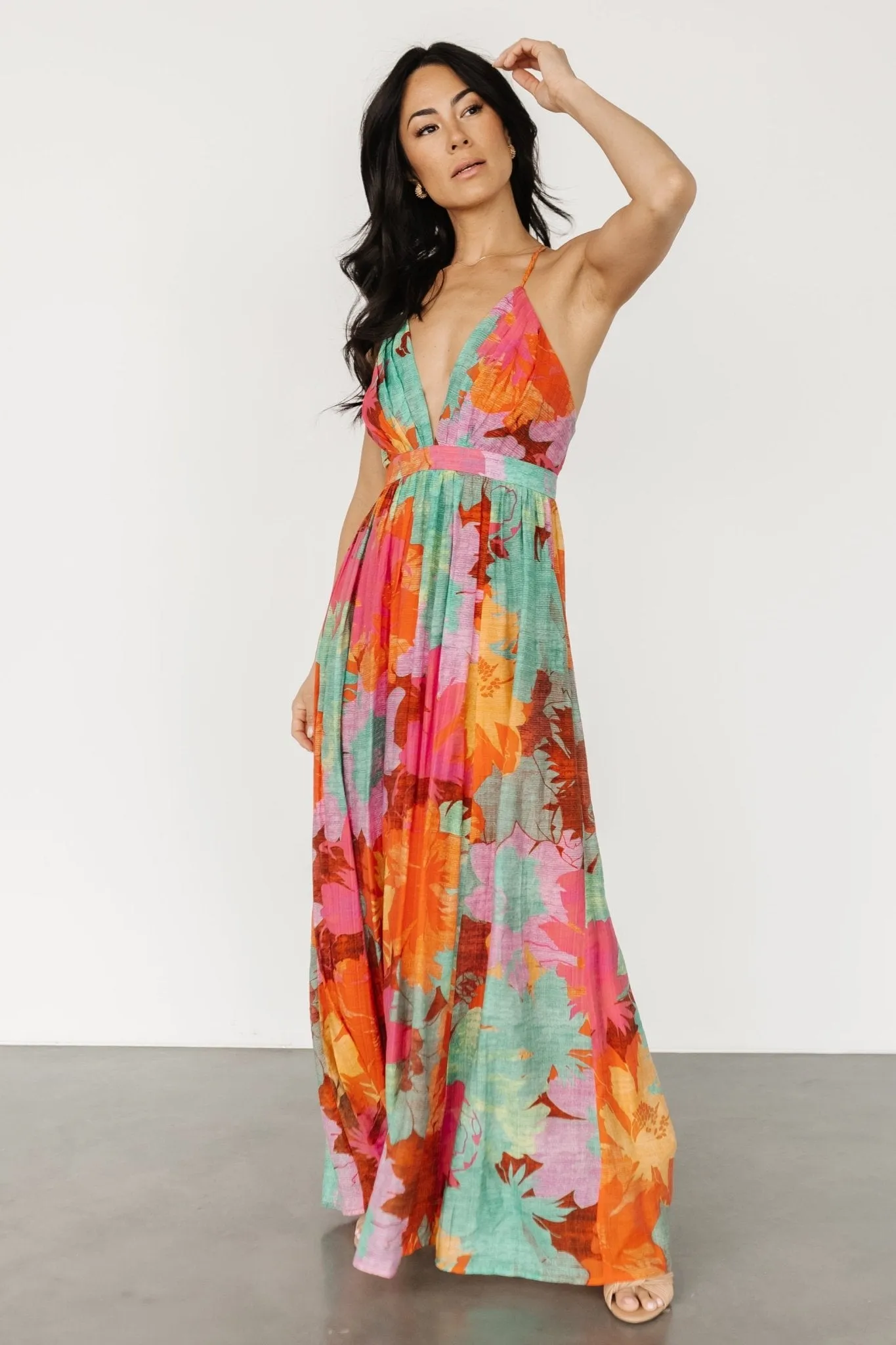 Miramar Maxi Dress | Multi Print sold by Baltic Born product image thumbnail 2