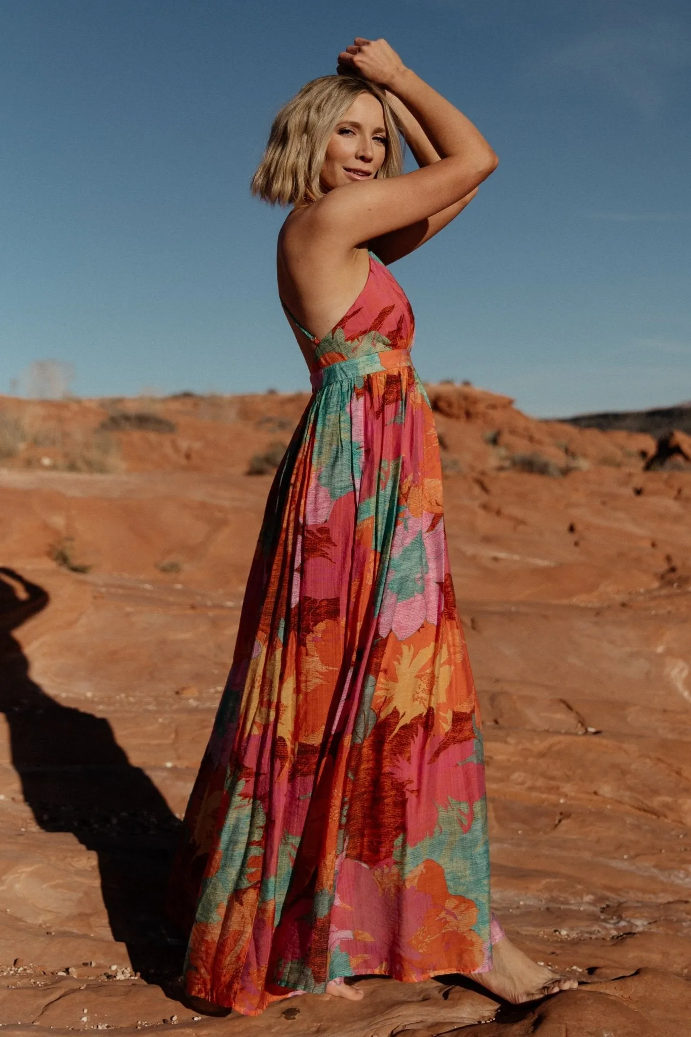 Miramar Maxi Dress | Multi Print sold by Baltic Born product image thumbnail 3